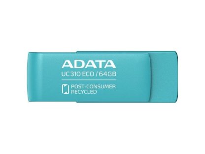 ADATA UC310 ECO 64GB USB 3.2 USB-A Zelená (UC310E-64G-RGN)