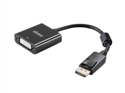 AKASA adaptér DisplayPort-DVI, M/F (AK-CBDP15-20BK)
