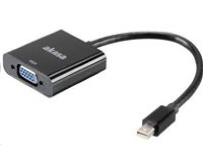 AKASA adaptér  Mini DisplayPort-VGA, M/F (AK-CBDP07-20BK)