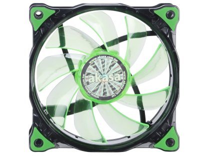 AKASA LED Vegas 120 Green (AK-FN091-GN)