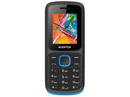ALIGATOR D210 Dual sim cerno-modrý (AD210BB)