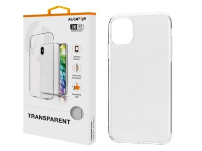 ALIGATOR Pouzdro Transparent Apple iPhone 11 (PTA0032)