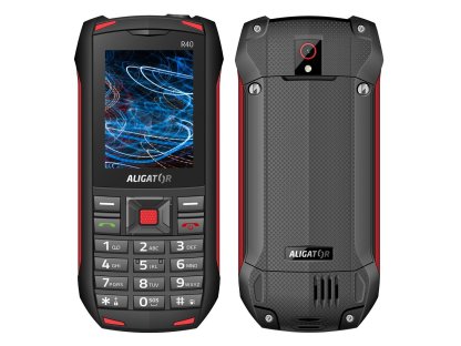 ALIGATOR R40 eXtremo černo-červený (AR40BR)