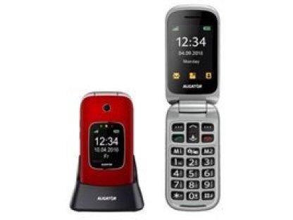 ALIGATOR V650 Senior cerveno-stríbrný+st.nab (AV650RS)