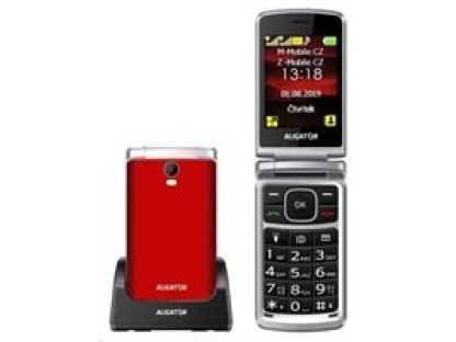 ALIGATOR V710 Senior cerveno-stríbrný+st.nab. (AV710RS)