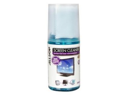 ALLSOP čistící sprej Screen Cleaner + hadřík z mikrovlákna