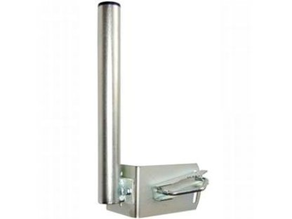 Anténní držák na stožár "L", délka 7cm, výška 25cm, d=35mm + 1x trmen s roztecí 90mm (PUDN35250)