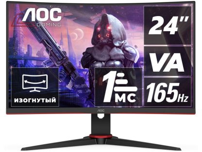 AOC monitor 23,6" C24G2AE (C24G2AE/BK)