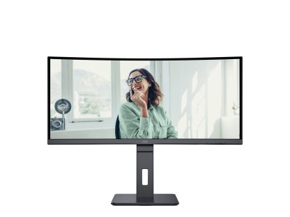 AOC monitor 34" LCD zakrivený VA, Repro, VESA (CU34P3CV)