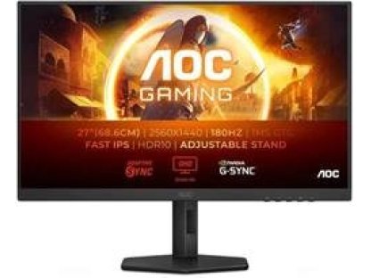 AOC Q27G4XF 27" Fast IPS 2560x1440 80M:1 1ms 300cd HDMI DP pivot černý (Q27G4XF)