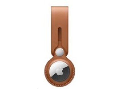 APPLE AirTag Leather Loop - Saddle Brown (MX4A2ZM/A)
