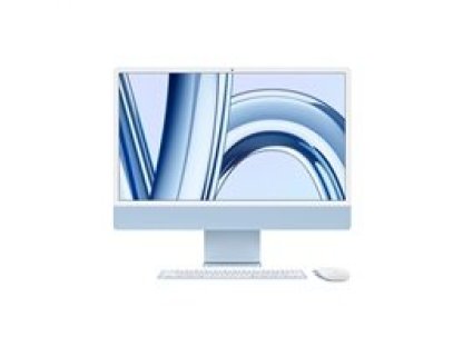 APPLE iMac 24" Blue - M3 chip with 8-core CPU and 8-core GPU, 256GB SSD (MQRC3CZ/A)