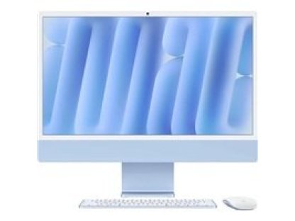 APPLE iMac 24'' Blue - M4 chip 10-core CPU and 10-core GPU, 16GB, 512GB SSD (MWV33CZ/A)