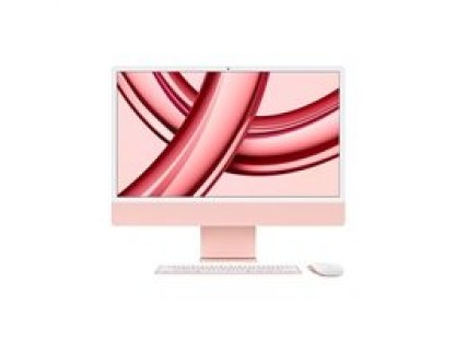 APPLE iMac 24" Pink - M3 chip with 8-core CPU and 10-core GPU, 256GB SSD (MQRT3CZ/A)