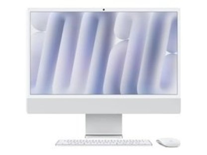 APPLE iMac 24'' Silver - M4 chip 10-core CPU and 10-core GPU, 16GB, 512GB SSD (MWUV3CZ/A)