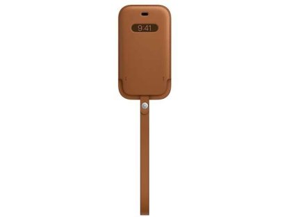 APPLE iPhone 12 mini Leather Sleeve s  MagSafe - Saddle Brown (MHMP3ZM/A)