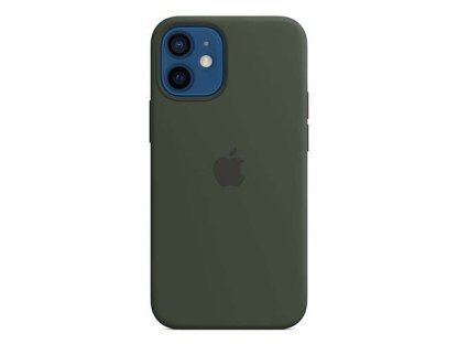APPLE iPhone 12 mini Silicone Case with MagSafe - Cypress Green (MHKR3ZM/A)
