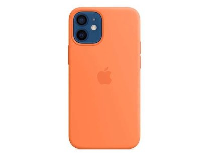APPLE iPhone 12 mini Silicone Case with MagSafe - Kumquat (MHKN3ZM/A)