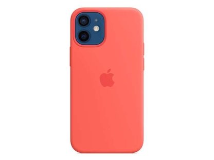 APPLE iPhone 12 mini Silicone Case with MagSafe - Pink Citrus (MHKP3ZM/A)