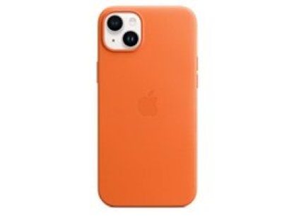 APPLE iPhone 14 Plus Leather Case with MagSafe-Orange (MPPF3ZM/A)