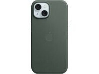 APPLE iPhone 15 FineWoven Case with MagSafe-Evergreen (MT3J3ZM/A)