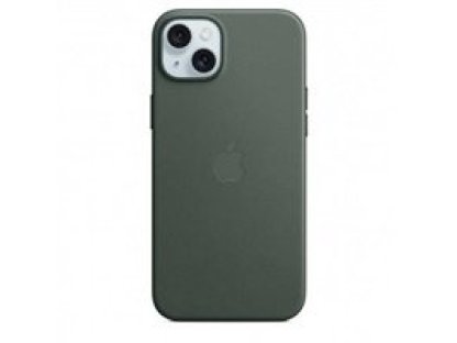APPLE iPhone 15 Plus FineWoven Case with MagSafe - Evergreen (mt4f3zm/a)