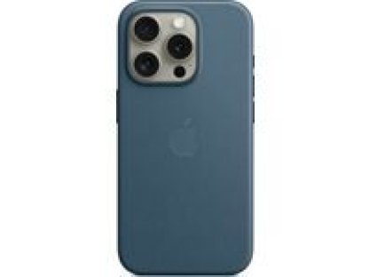 APPLE iPhone 15 Pro FineWoven Case with MagSafe - Pacific Blue (MT4Q3ZM/A)