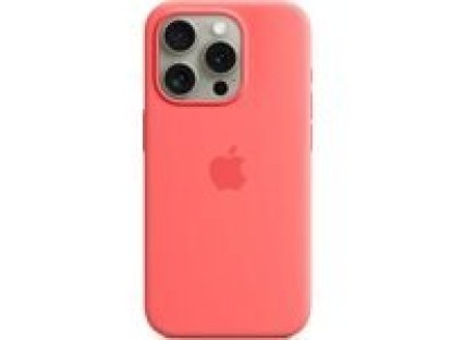 APPLE iPhone 15 Pro Silicone Case with MagSafe - Guava (MT1G3ZM/A)