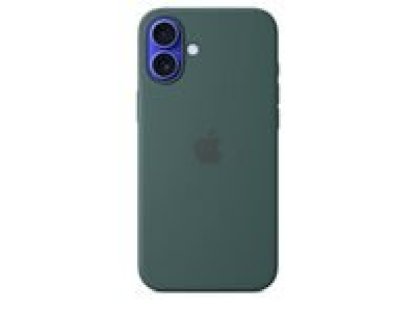 APPLE iPhone 16 Plus Silicone Case with MagSafe - Lake Green (MYYH3ZM/A)