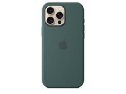 APPLE iPhone 16 Pro Max Silicone Case with MagSafe - Lake Green (MA7V4ZM/A)
