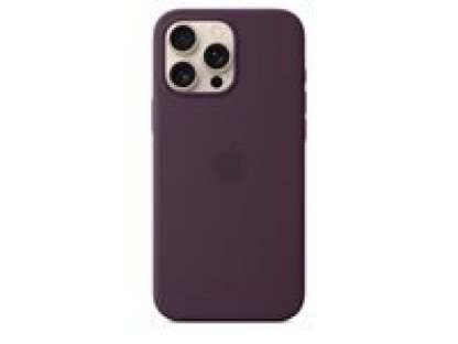 APPLE iPhone 16 Pro Max Silicone Case with MagSafe - Plum (MYYW3ZM/A)