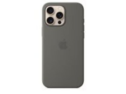 APPLE iPhone 16 Pro Max Silicone Case with MagSafe - Stone Gray (MYYV3ZM/A)