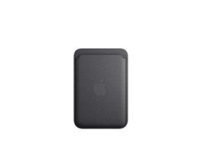 APPLE iPhone FineWoven Wallet with MagSafe - Black (MT2N3ZM/A)