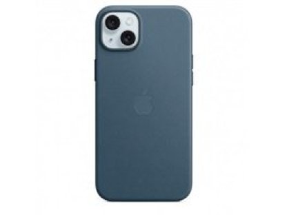 APPLE Kryt z tkaniny FineWoven s MagSafe pro iPhone 15 Plus pacific blue (mt4d3zm/a)
