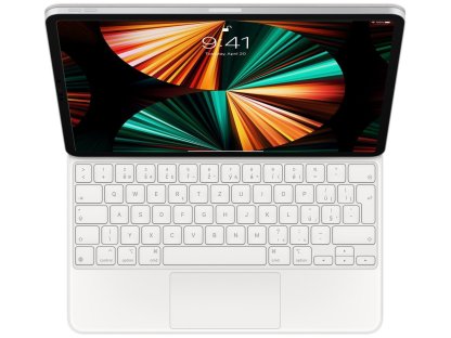 APPLE Magic Keyboard for iPad Pro 12.9-inch (6th generation) - Czech - White (mjql3cz/a)