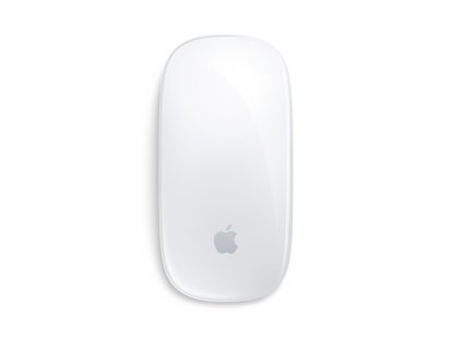 APPLE Magic Mouse (2024) - White Multi-Touch Surface (MXK53ZM/A)