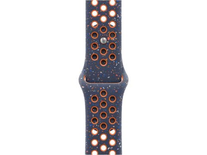 APPLE Watch 45mm Blue Flame Nike Sport Band-M/L (MUV93ZM/A)