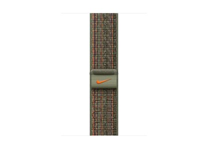 Apple Watch 45mm Sequoia/Orange Nike Sport Loop (MTL63ZM/A)