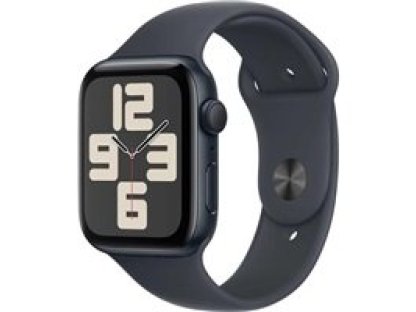 APPLE Watch SE GPS 44mm Midnight Aluminium Case with Midnight Sport Band-M/L (MXEK3QC/A)