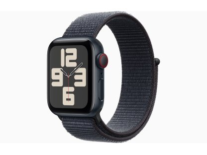 APPLE Watch SE GPS + Cellular 40mm Midnight Aluminium Case with Ink Sport Loop (MXGA3QC/A)