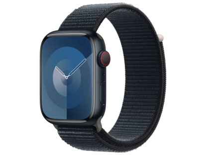 APPLE Watch Series 9 GPS + Cellular 45mm Midnight Aluminium Case with Midnight Sport Loop (MRMF3QC/A)