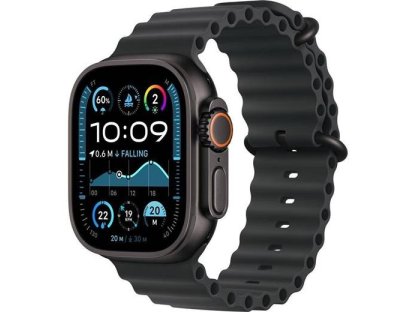 APPLE Watch Ultra 2 GPS + Cellular 49mm Black Titanium Case with Black Ocean Band (MX4P3CS/A)