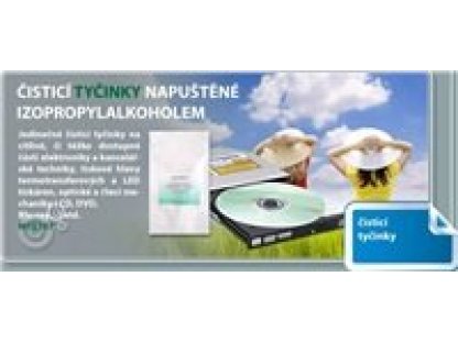 ARMOR Čisticí tyčinky napuštěné Izopropylalkoholem, 2 ks (M10107)