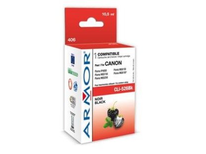 ARMOR kompatibilní cartridge CLi-526, black, (K12561)