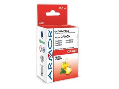 ARMOR kompatibilní cartridge CLi-526, yellow, (K12564)