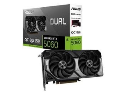ASUS DUAL RTX5060 OC 8GB/128-bit GDDR7 HDMI 3xDP (90YV0N12-M0NA00)