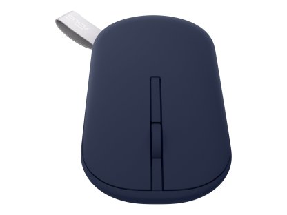 ASUS Marshmallow  MD100 - Cestovní/Optická/1 600 DPI/USB+BT/Modrá (90XB07A0-BMU000)
