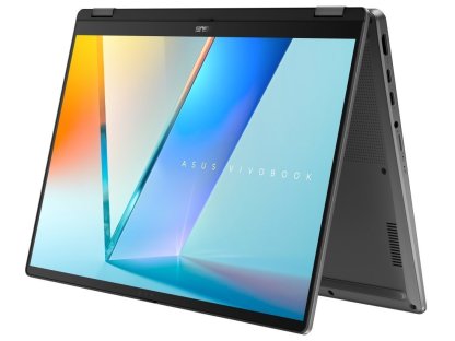ASUS Vivobook Flip 14 OLED TP3407SA - 14" 1920x1200 WUXGA, Ultra 5 226V, 16GB RAM, 512SSD, Intel Arc, W11 Home, šedý (TP3407SA-OLED003W)