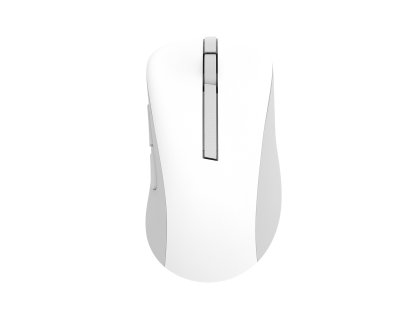 ASUS Wireless Mouse MD102 - Kancelářská/Optická/Pro praváky/1 600 DPI/USB+BT/Bílá (90XB0900-BMU010)