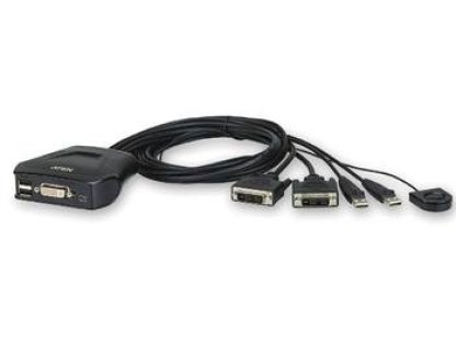 ATEN CS-22D 2-port DVI KVM USB mini